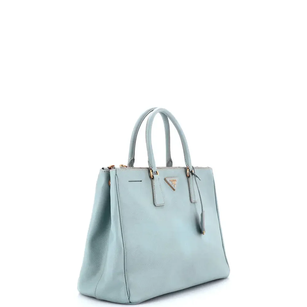 Prada Double Zip Lux Tote Saffiano #258948P95B - Picture 2 of 8
